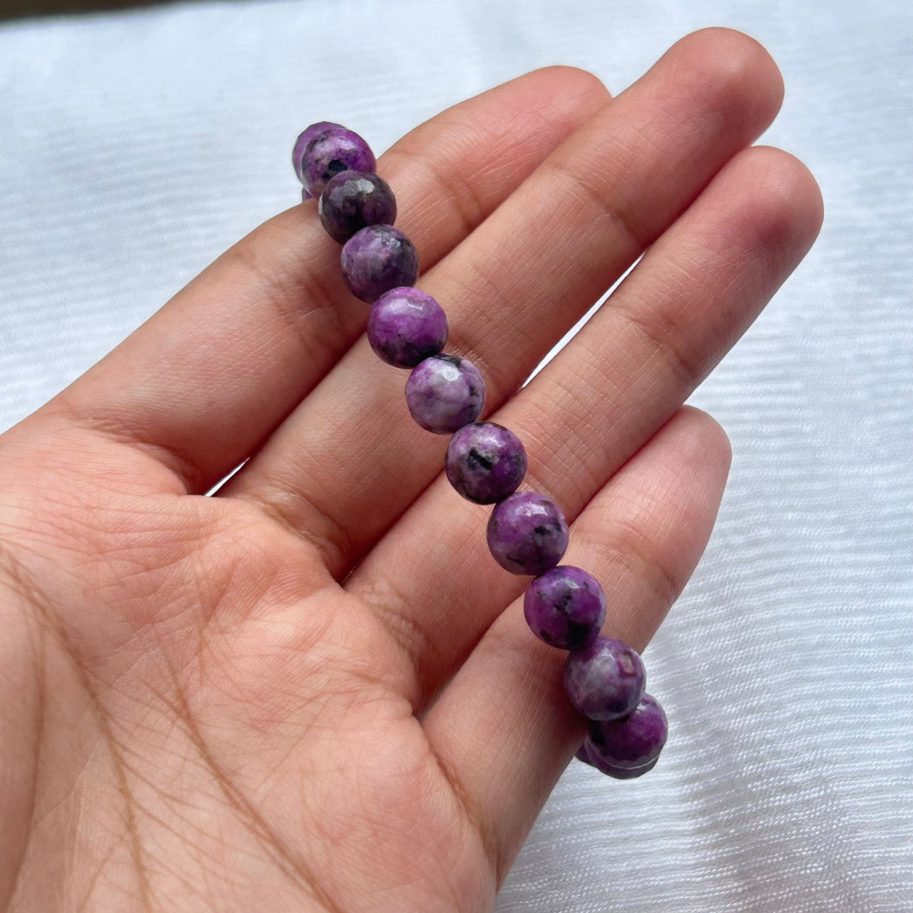 Amethyst Bracelet - Close up