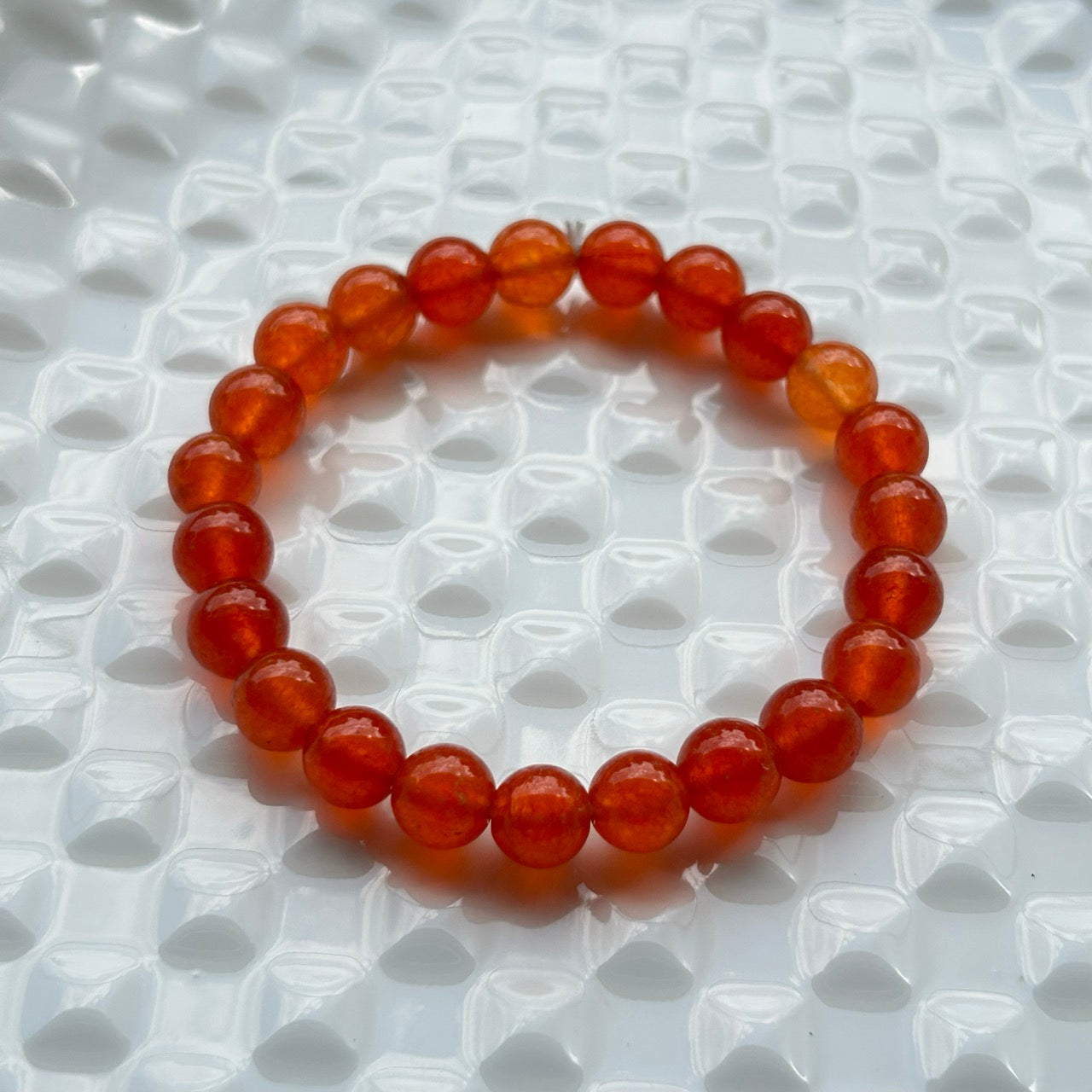 Carnelian Bracelet Fiery Ember 