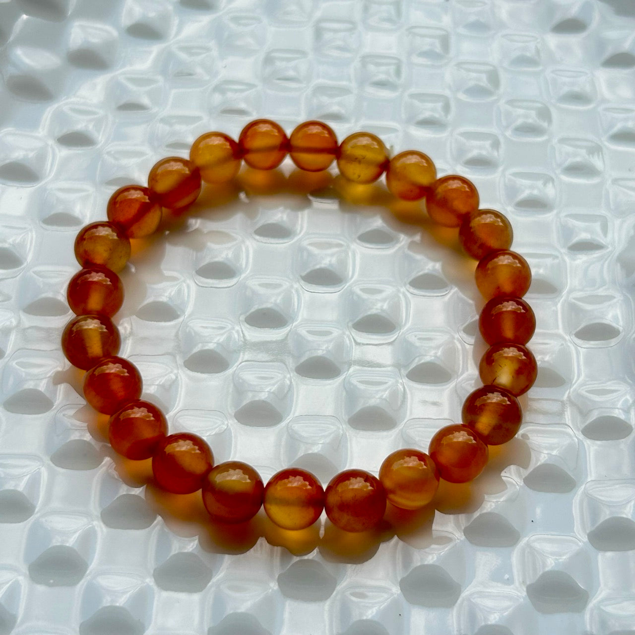 Carnelian Bracelet Sunset Glow