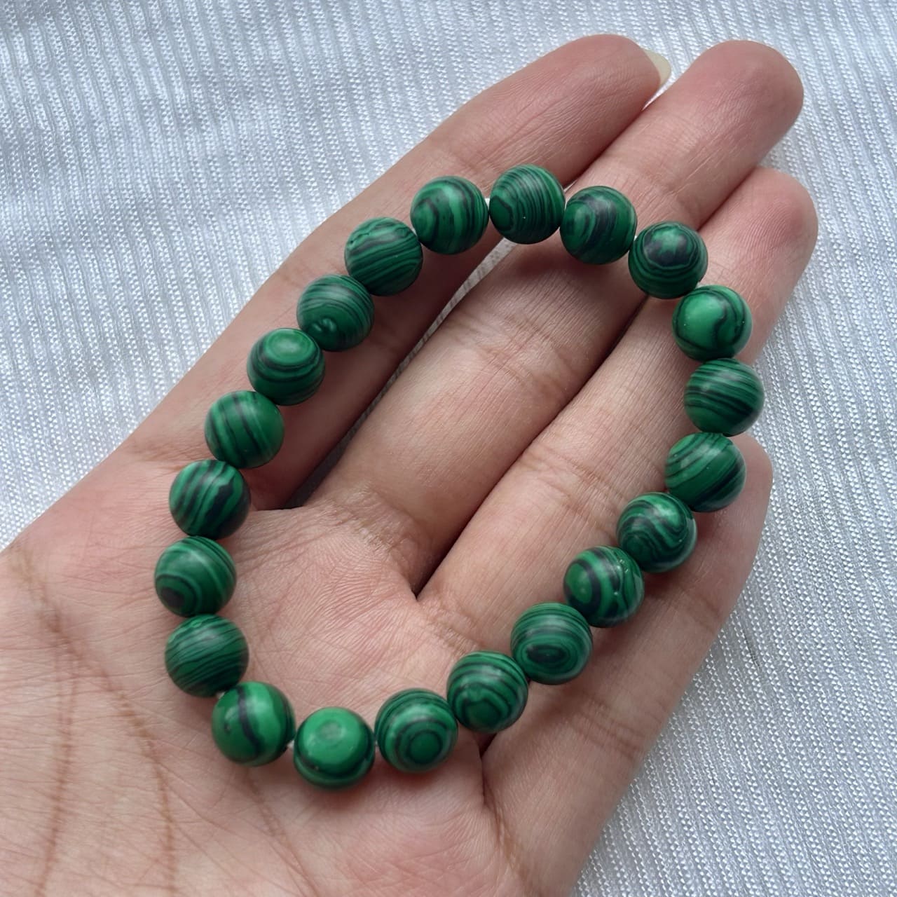 Malachite Bracelet - In Hand