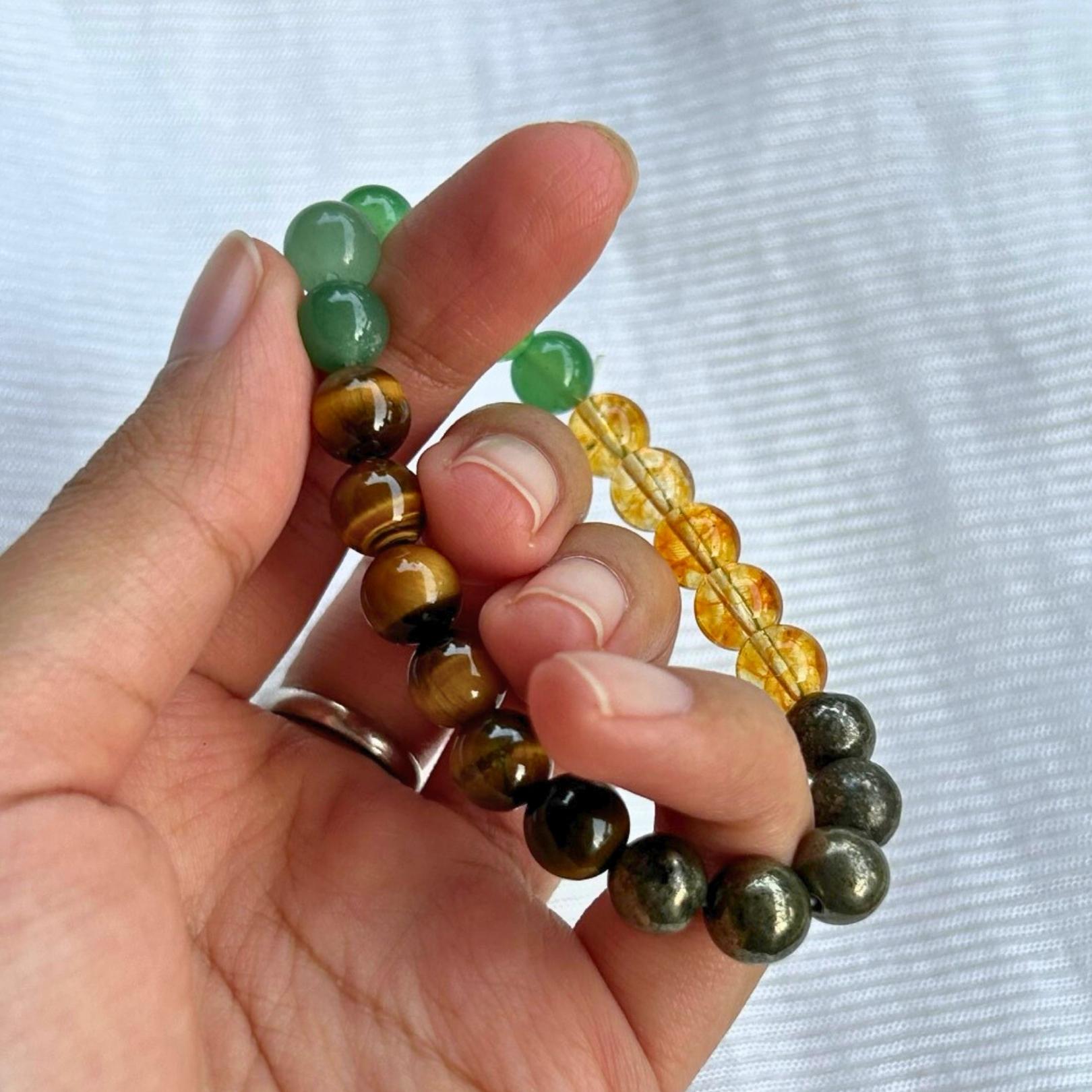 Money Magnet Bracelet - Close up