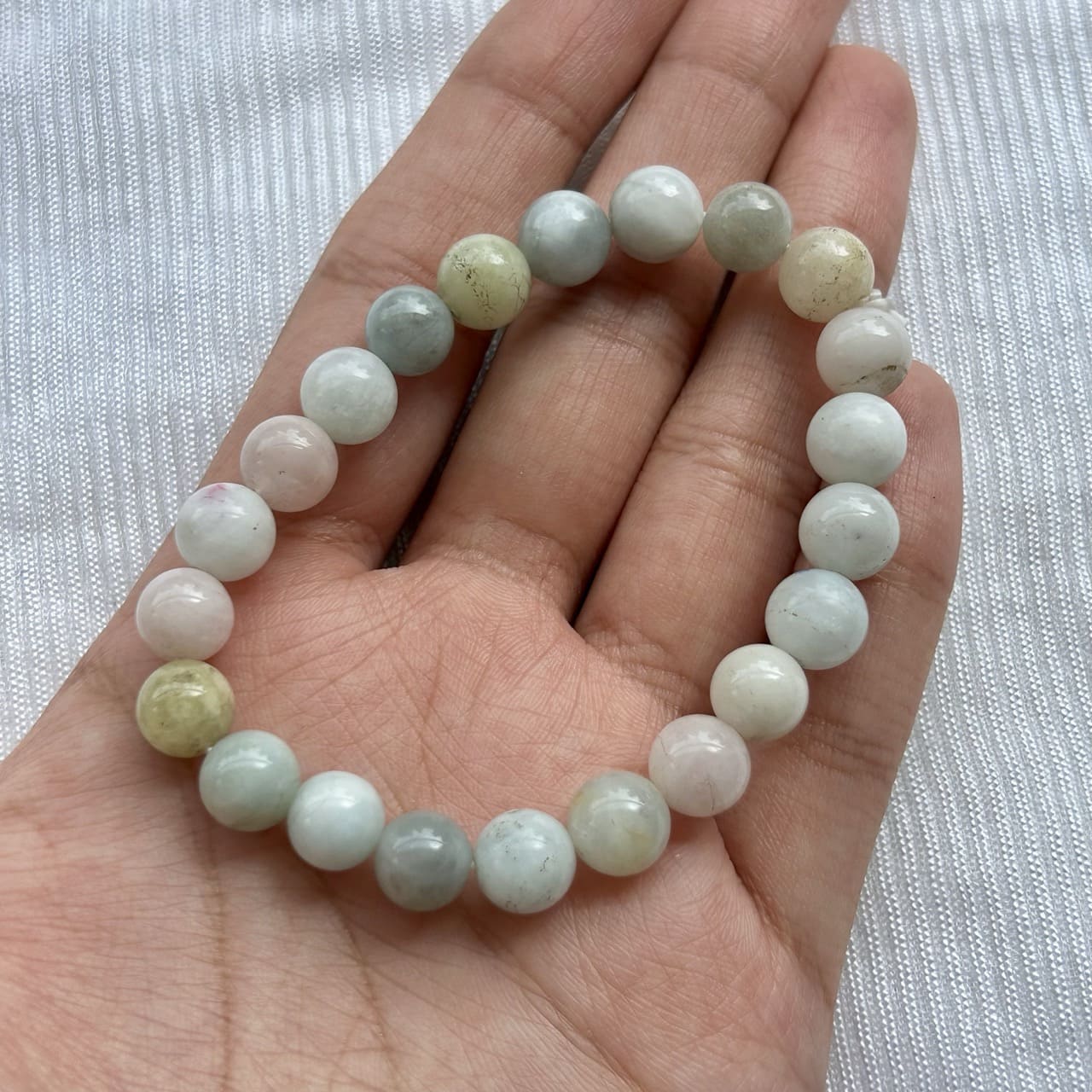 Morganite Bracelet - In Hand