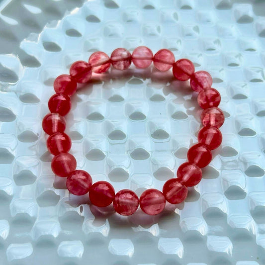 Cherry Quartz Bracelet