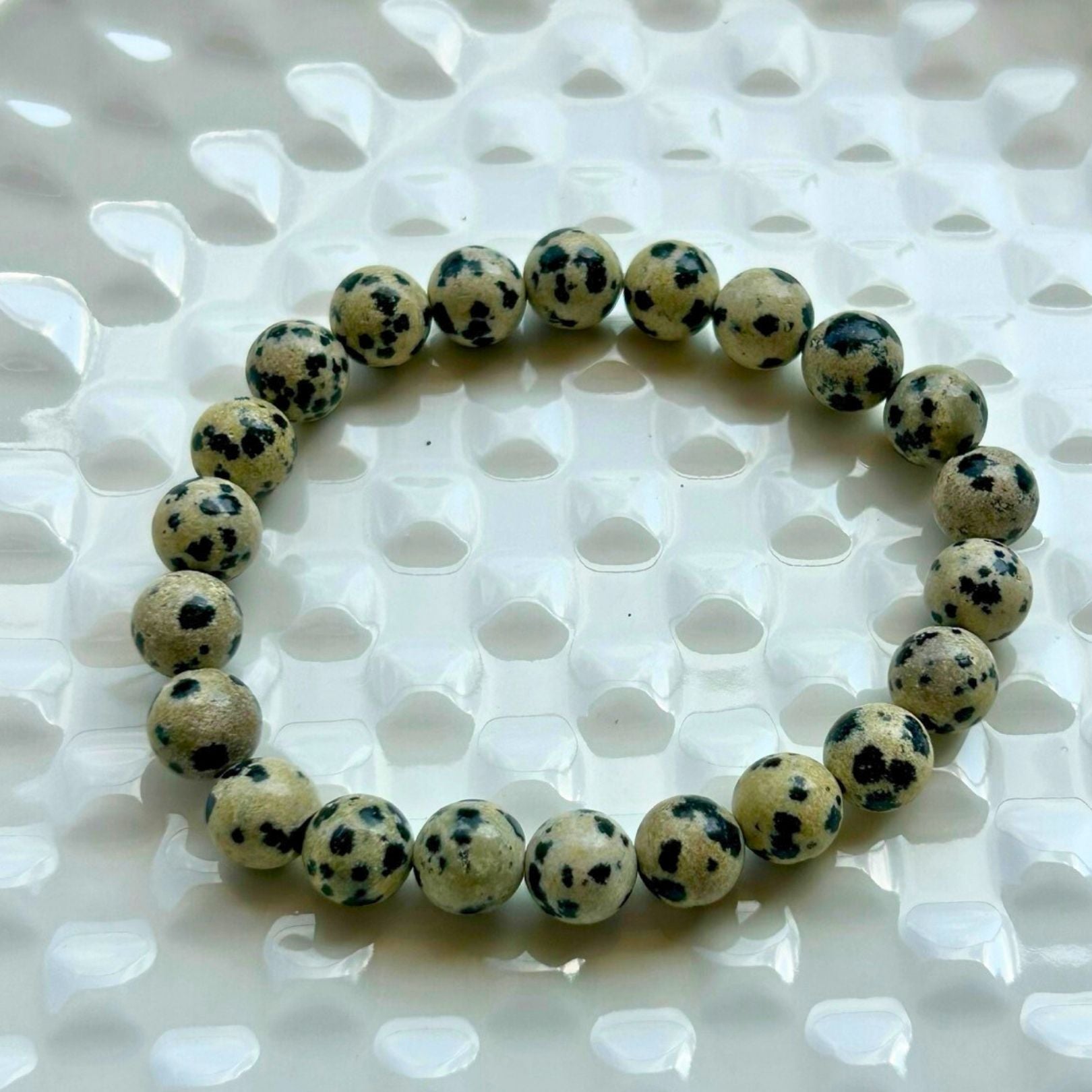 Dalmatian Jasper Bracelet