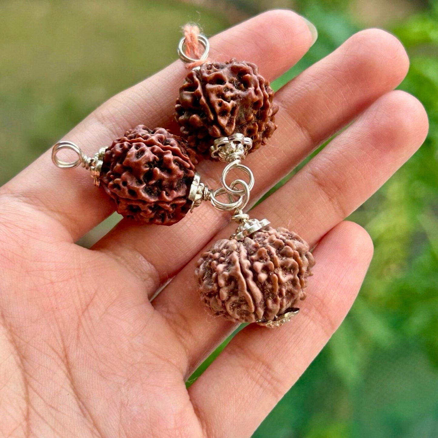 Hanuman Rudraksha Kavach - In Hand