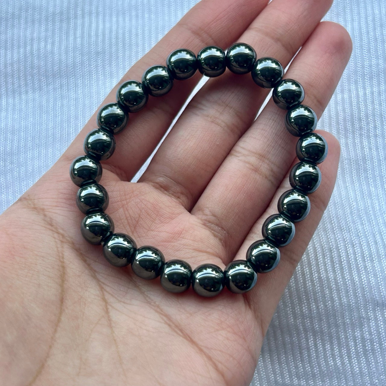 Hematite Bracelet - In Hand
