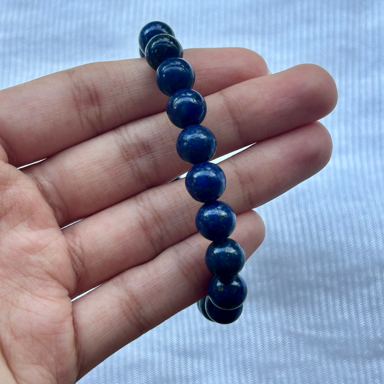 Lapis Lazuli Bracelet - Close Up