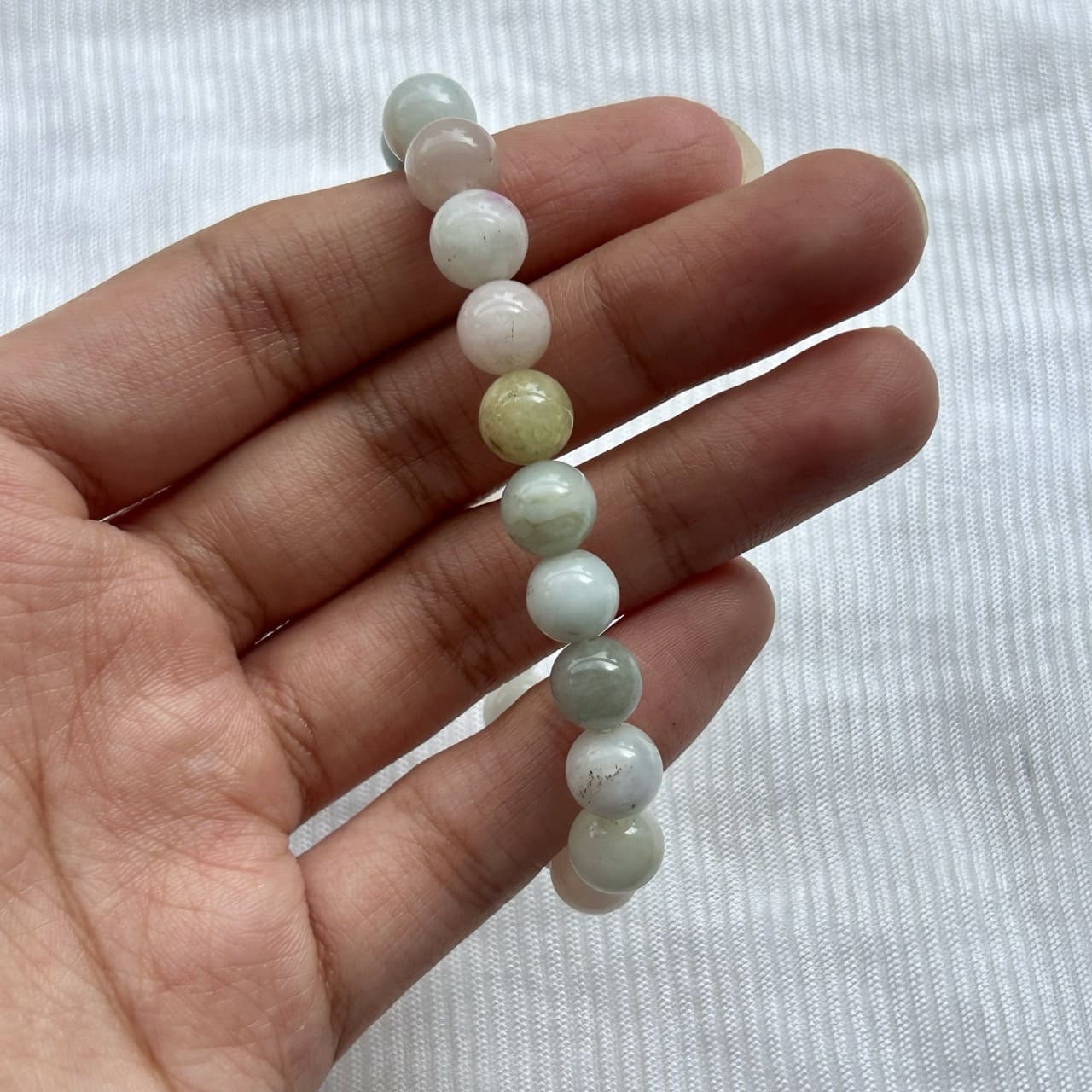 Morganite Bracelet - Close up