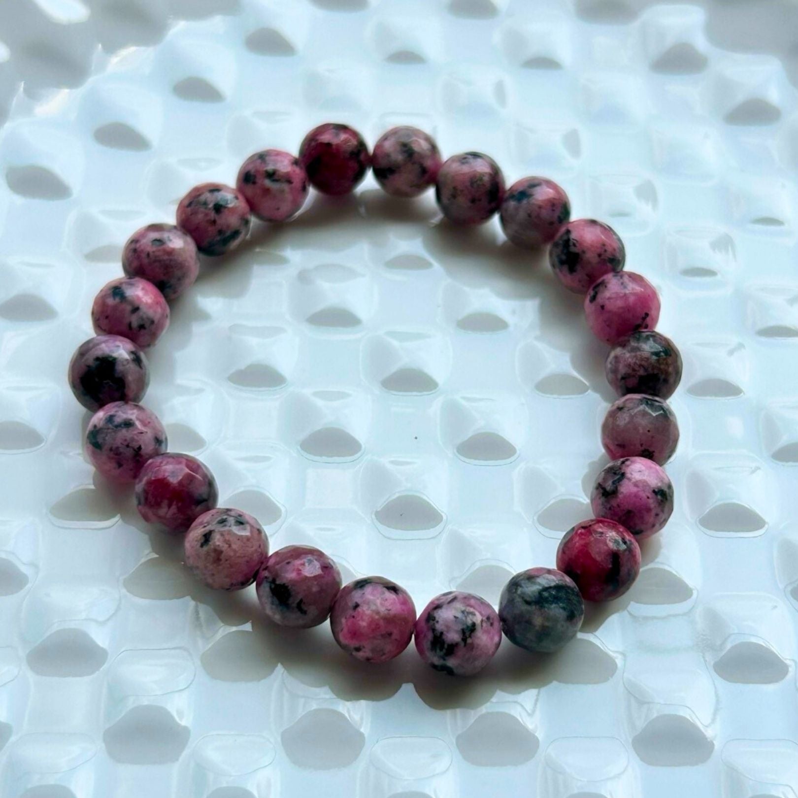 Pink Dalmatian Bracelet