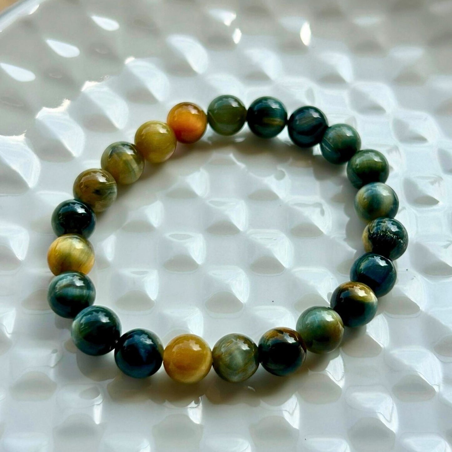 Tiger Eye and Cat’s Eye Bracelet