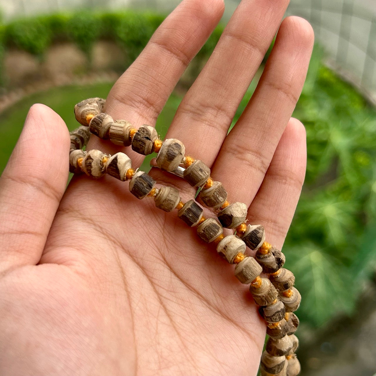 Tulsi Mala - Close up