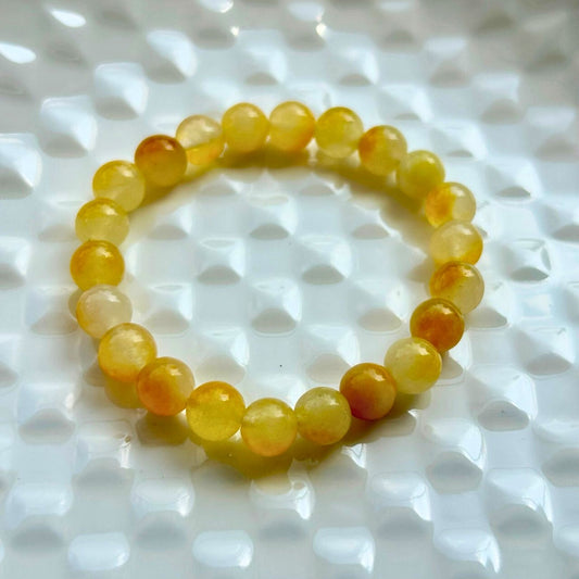 Yellow Agate Bracelet