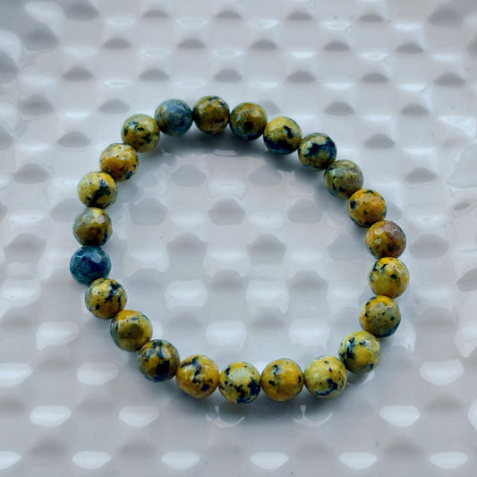 Yellow Dalmatian Bracelet
